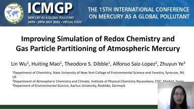 Improving Simulation of Redox Chemistry and Gas Particle Partitioning of Atmospheric Mercury